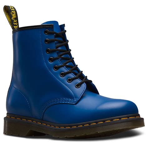 blue dr martens boots.